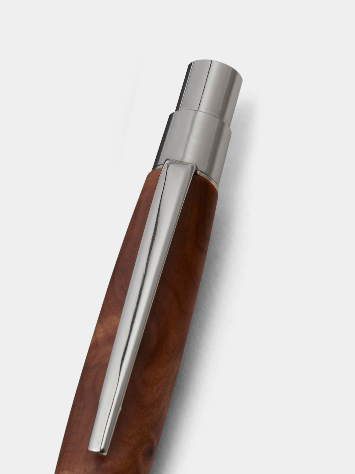 Atelier Fesseler - Berlin Thuya Wood Mini Ballpoint Pen - Brown - ABASK