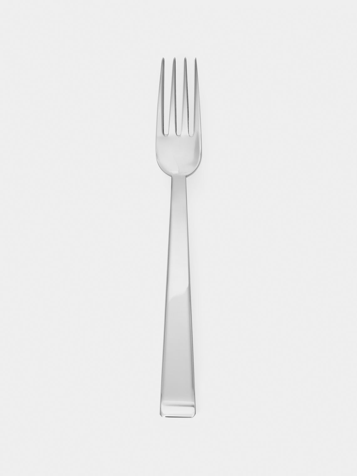 Wiener Silber Manufactur - Josef Hoffmann 135 Silver-Plated Dessert Fork - Silver - ABASK - 