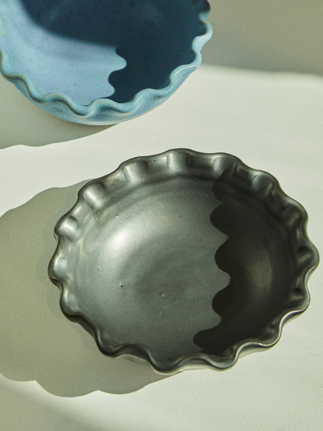 Perla Valtierra - Hand-Glazed Ceramic Small Bowls (Set of 4) -  - ABASK