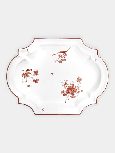 Z.d.G - Camaïeu Hand-Painted Ceramic Large Serving Dish -  - ABASK - 