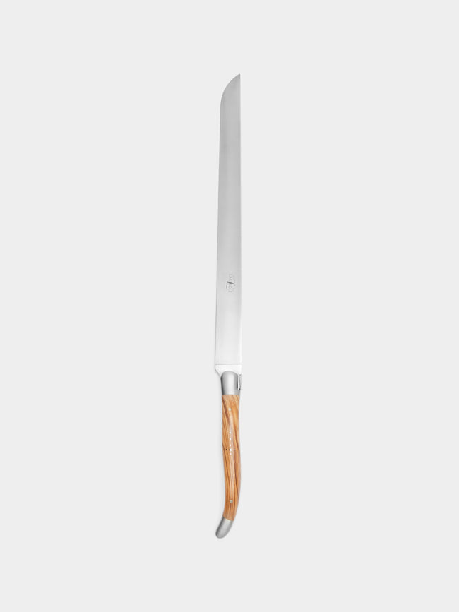 Forge de Laguiole - Olive Wood Ham Carving Knife -  - ABASK - 