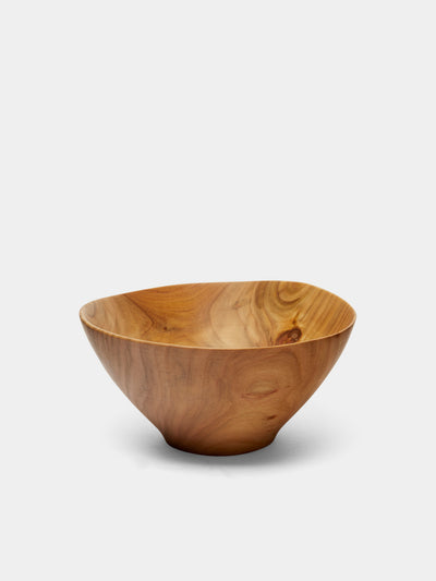 Antonis Cardew - Hand-Turned Oak Small Bowl - Brown - ABASK - 