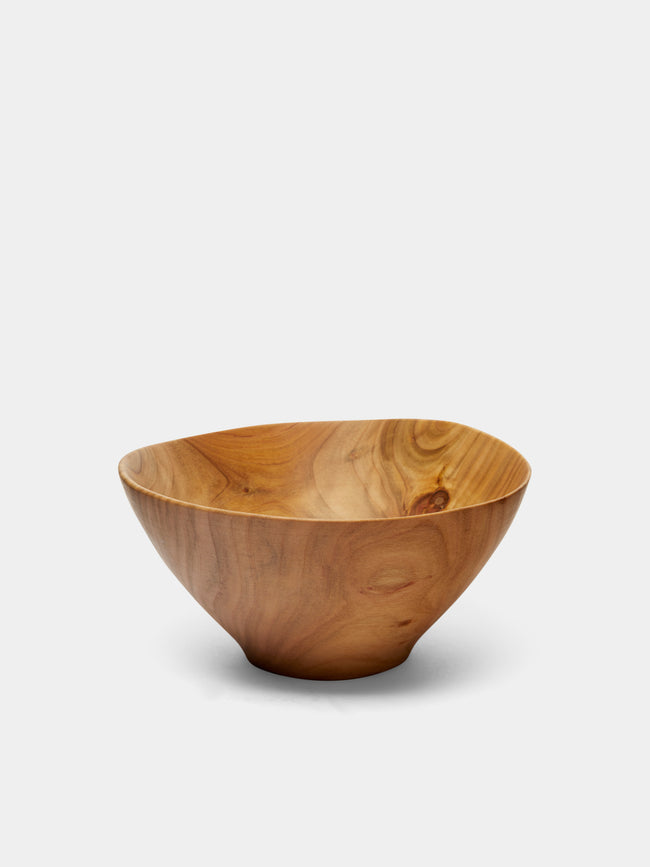 Antonis Cardew - Hand-Turned Oak Small Bowl - Brown - ABASK - 