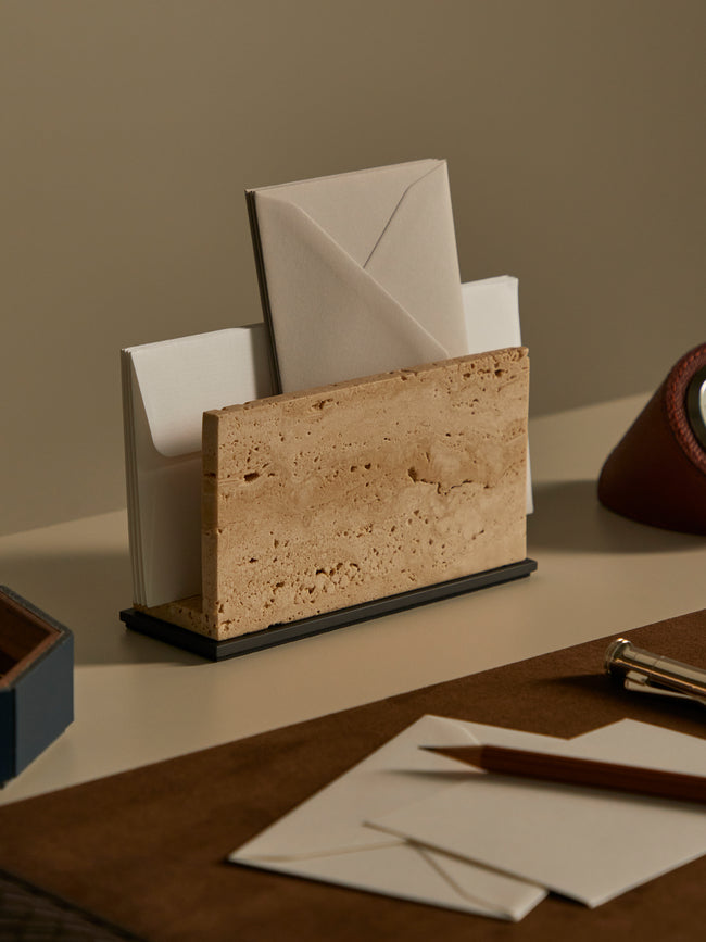 Giobagnara - Latina Marble Envelope Holder -  - ABASK