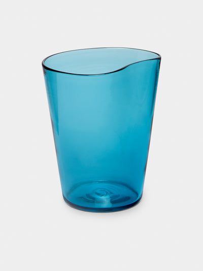 Micheluzzi Glass - Mosso Acqua Hand-Blown Murano Glass Tumbler -  - ABASK - 