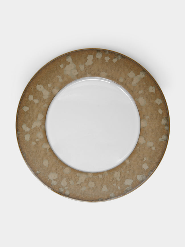Jaune de Chrome - Basmati Porcelain Charger Plate -  - ABASK - 