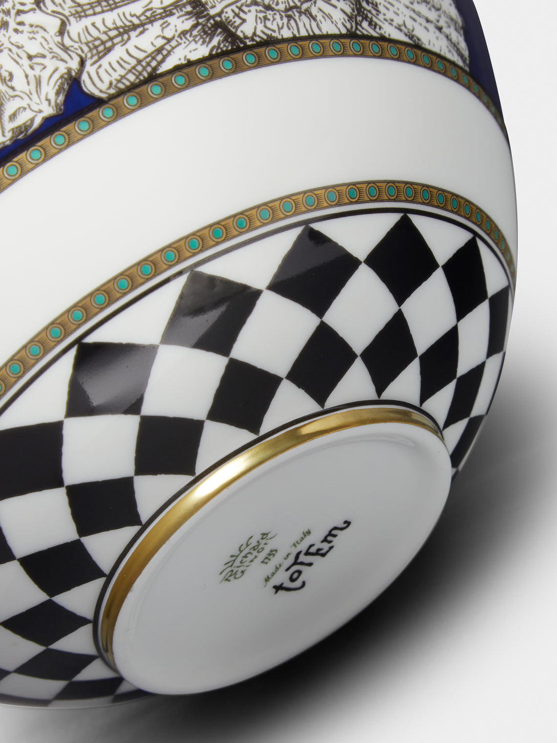 Ginori 1735 - Totem Porcelain High Bowl -  - ABASK
