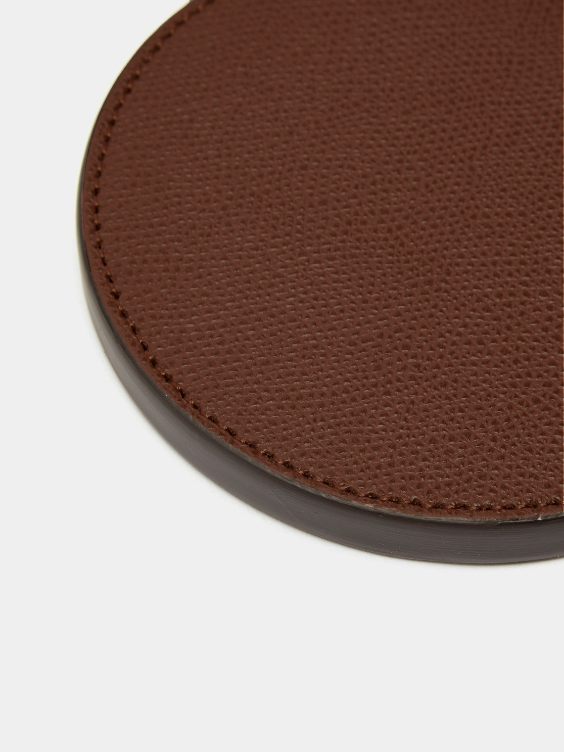 Giobagnara - Nick Leather Fast Wireless Charger - Brown - ABASK