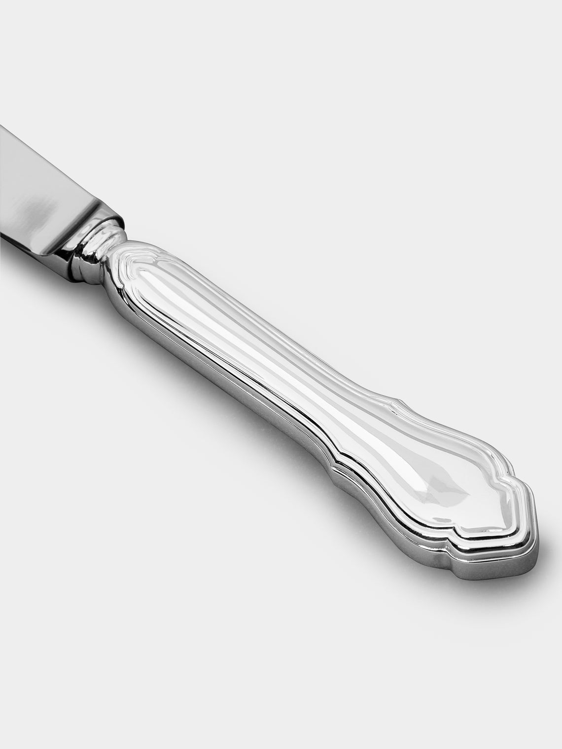 Zanetto - Barocco Silver-Plated Fruit Knife - Silver - ABASK