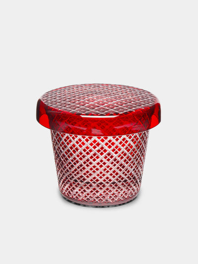 Hirota Glass - Edo Kiroko Hand-Cut Lidded Glass -  - ABASK - 