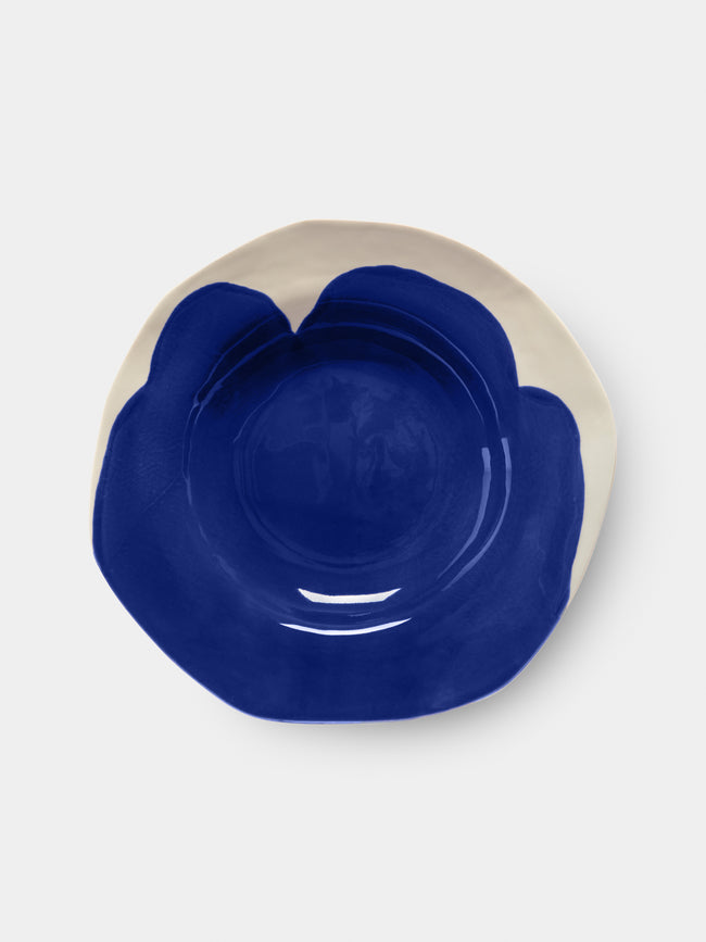 Pottery & Poetry - Hand-Glazed Porcelain Pasta Plates (Set of 4) -  - ABASK - 