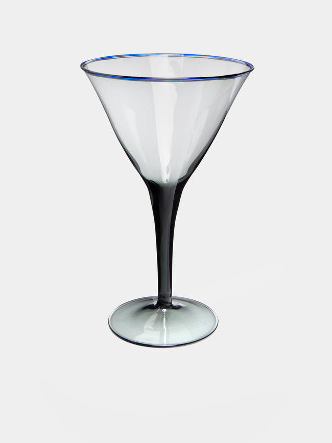 Giberto - Hand-Blown Murano Martini Glass -  - ABASK - 