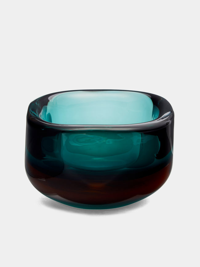 Yali Glass - Sommerso Hand-Blown Murano Glass Bowl -  - ABASK - 