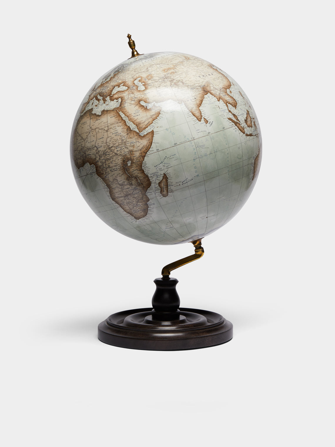 Bellerby & Co - The Livingstone Desktop Globe (36cm) - Light Green - ABASK - 