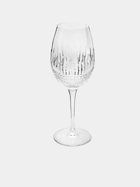 Waterford - Lismore Cut Crystal White Wine Glasses (Set of 2) - Clear - ABASK - 