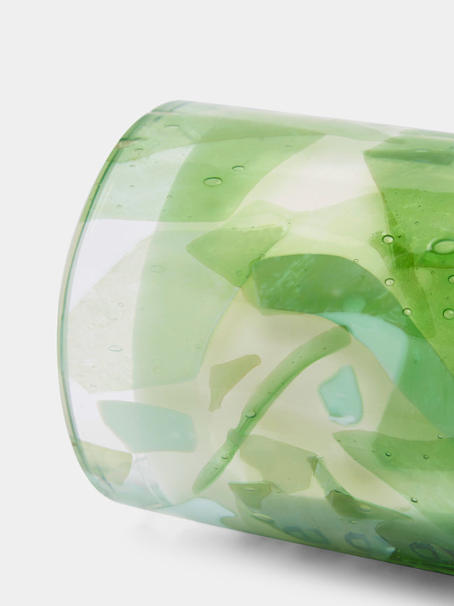 Stories of Italy - Jade Hand-Blown Murano Glass Scented Candle -  - ABASK