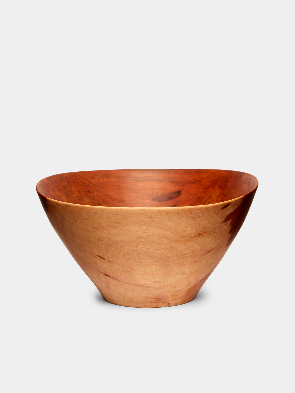 Antonis Cardew - Hand-Turned Pear Wood Medium Bowl - Brown - ABASK - 