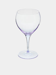 Moser - Optic Hand-Blown Crystal Red Wine Glasses (Set of 2) - Purple - ABASK - 
