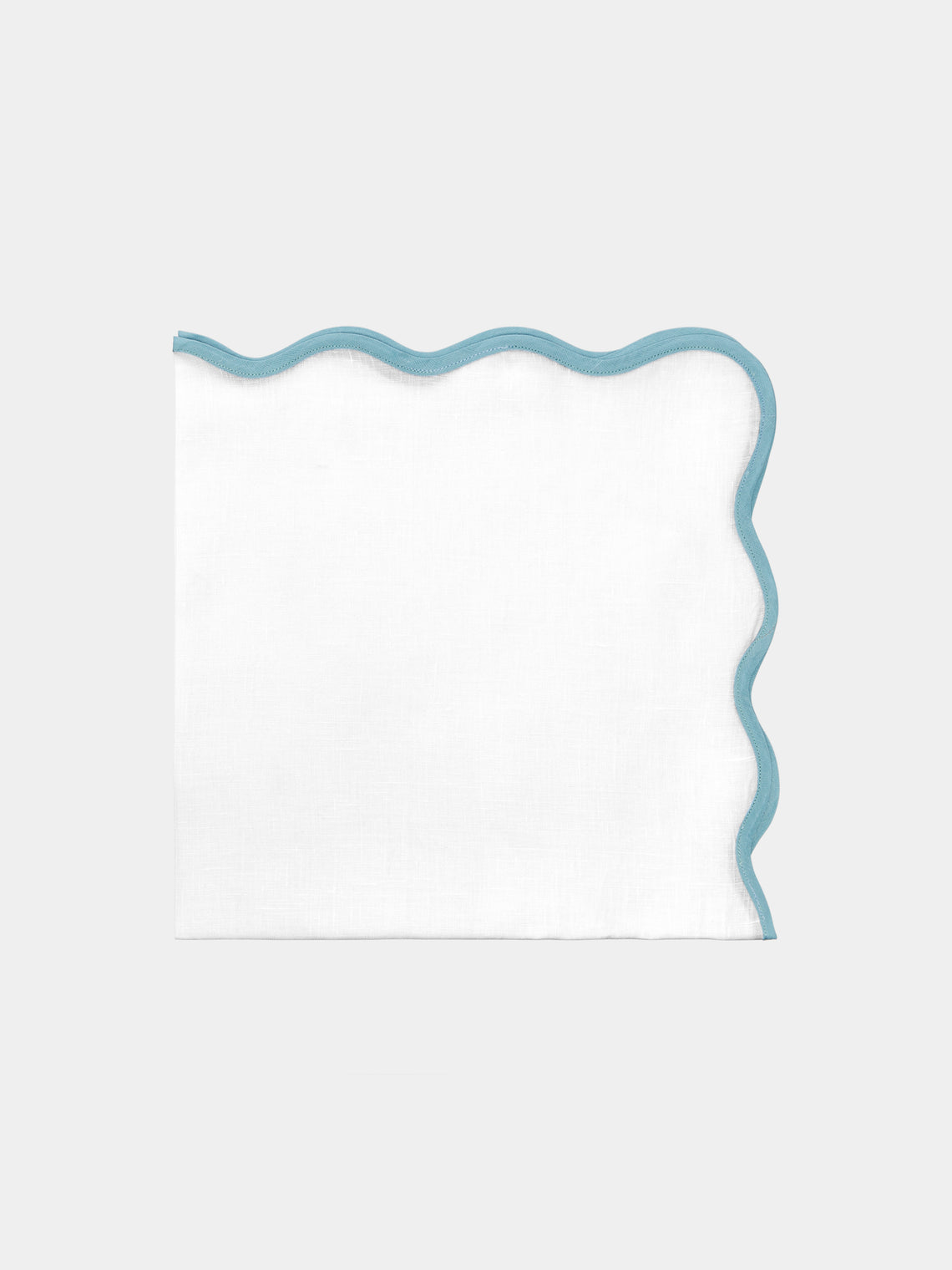 Angela Wickstead - Chiara Scalloped Linen Napkins (Set of 4) -  - ABASK - 