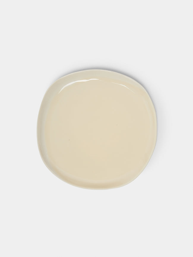 Pottery & Poetry - Hand-Glazed Porcelain Side Plates (Set of 4) -  - ABASK - 
