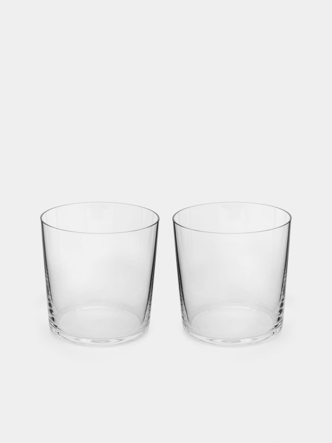Richard Brendon - Hand-Blown Crystal Rocks Glasses (Set of 2) -  - ABASK