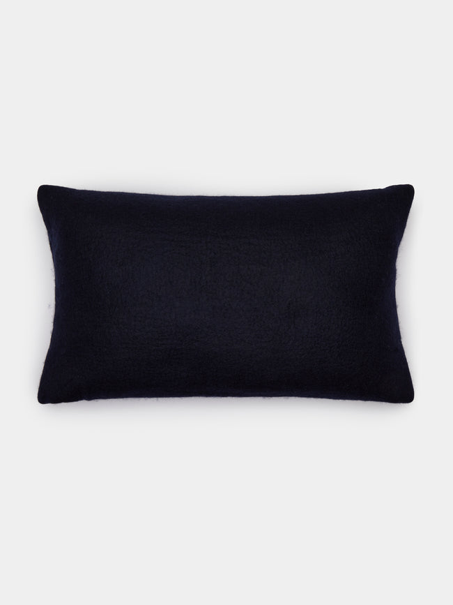 Rose Uniacke - Hand-Dyed Felted Cashmere Small Cushion -  - ABASK - 