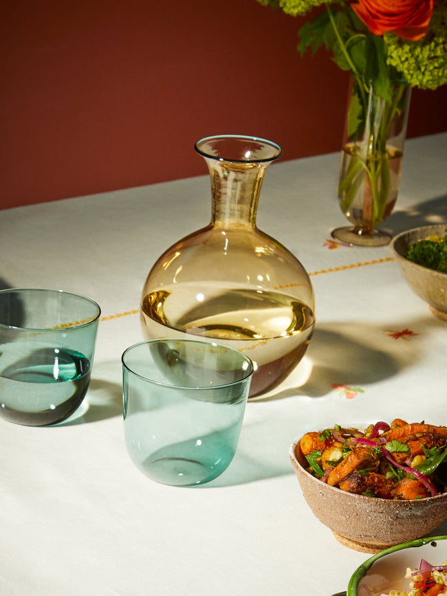 Yali Glass - Hand-Blown Murano Glass Wine Carafe -  - ABASK