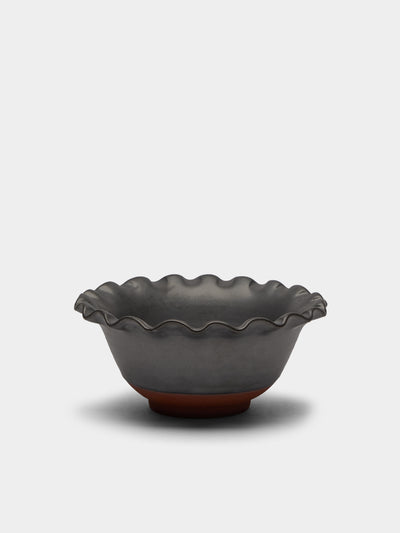 Perla Valtierra - Hand-Glazed Ceramic Small Serving Bowl -  - ABASK - 