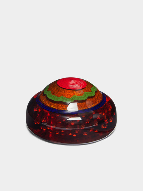 Striulli Vetri D'Arte - Occhio Hand-Blown Murano Glass Paperweight -  - ABASK - 