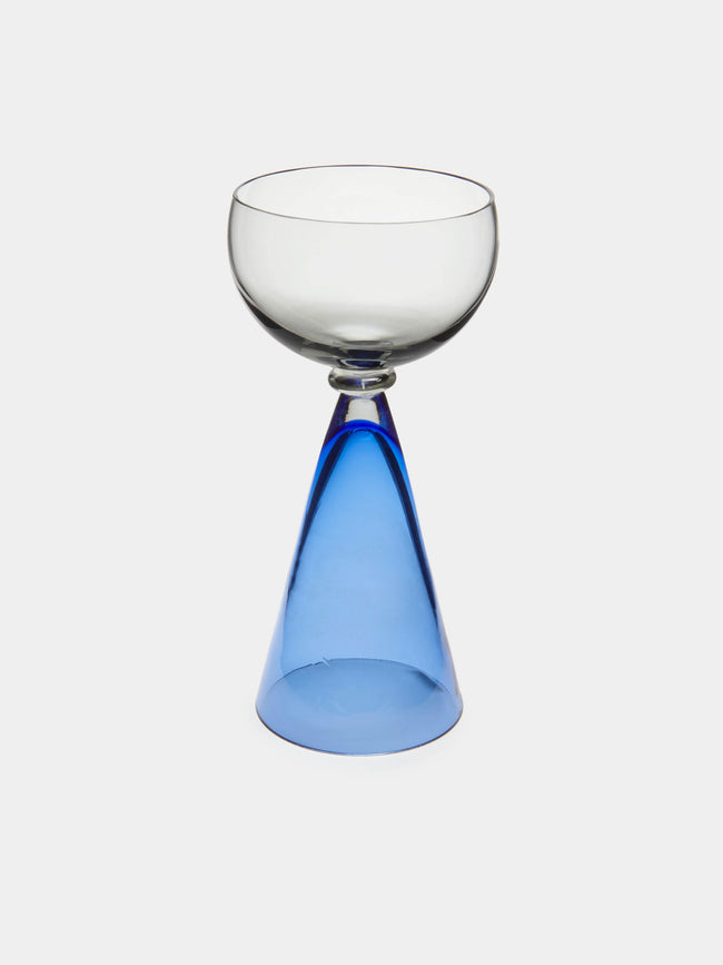 NasonMoretti - Archive Revival 1960 Flutflut Hand-Blown Murano Glass Champagne Coupe -  - ABASK - 