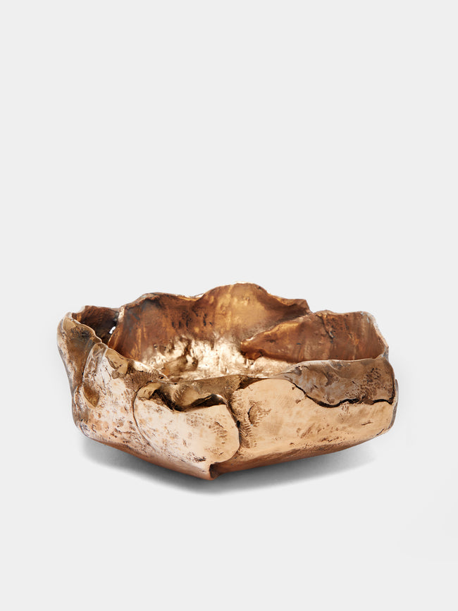 Osanna Visconti - Naturalism Hand-Cast Bronze Bowl -  - ABASK - 