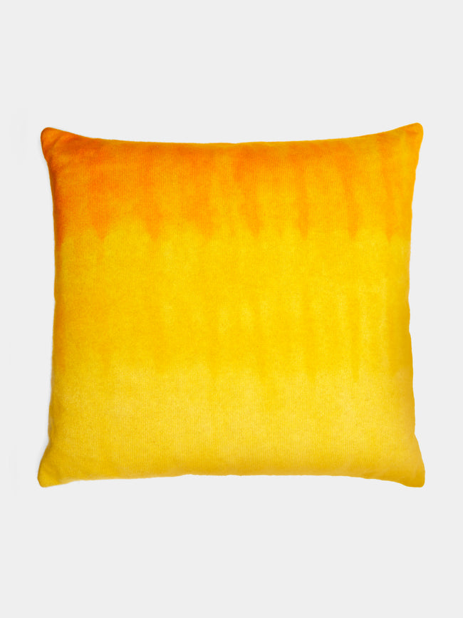 The Elder Statesman - Gradient Hand-Dyed Cashmere Pillow -  - ABASK - 