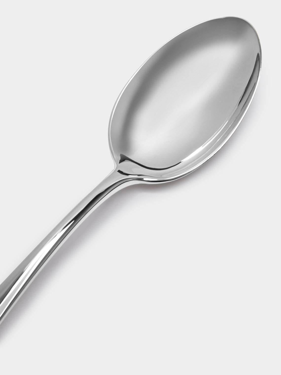 Zanetto - Miroir Silver-Plated Dinner Spoon - Silver - ABASK