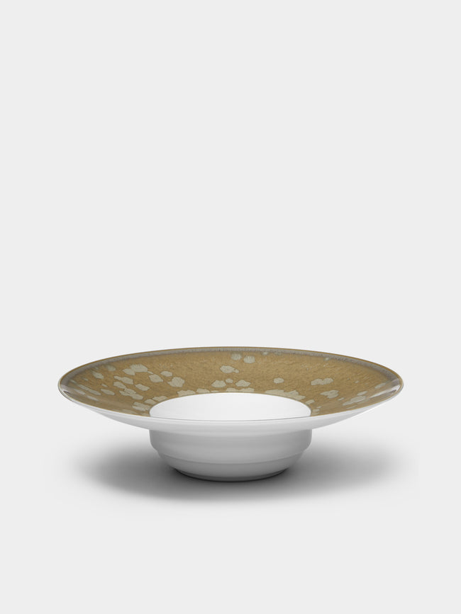 Jaune de Chrome - Basmati Porcelain Large Soup Plate -  - ABASK - 