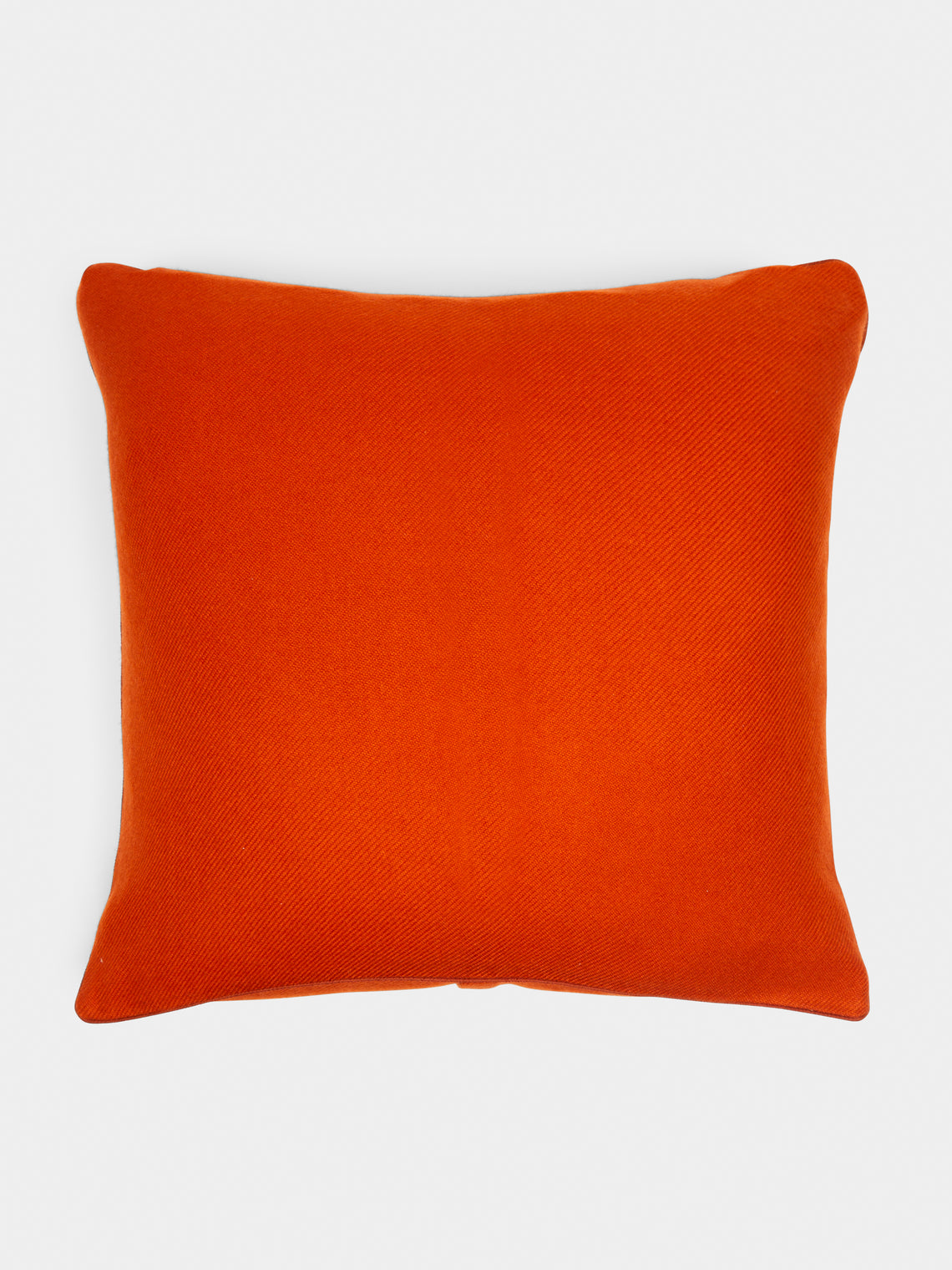 Denis Colomb - Himalayan Cashmere Cushion - Orange - ABASK