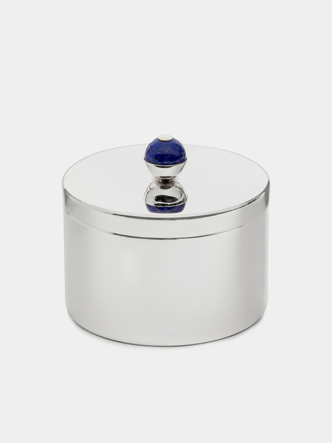 Wiener Silber Manufactur - Sterling Silver and Lapis Lazuli Box - Silver - ABASK - 