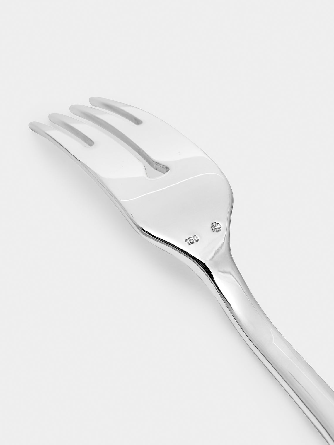 Wiener Silber Manufactur - Josef Hoffmann 135 Silver-Plated Fish Fork - Silver - ABASK
