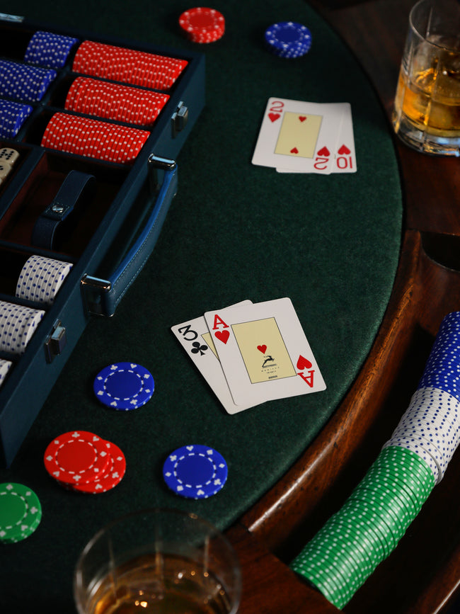 Noble Macmillan - Leather Poker Set -  - ABASK