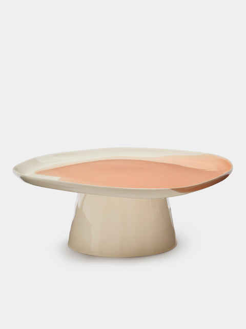 Pottery & Poetry - Hand-Glazed Porcelain Cake Stand -  - ABASK - 