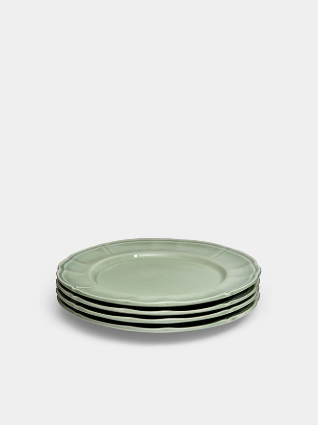 Flappg Music Notes Treble Clef Plate Decorative Porcelain Salver Tableware  Dinner Dish
