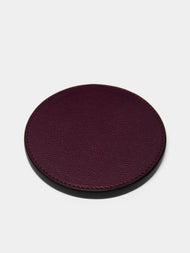 Giobagnara - Nick Leather Fast Wireless Charger - Purple - ABASK - 
