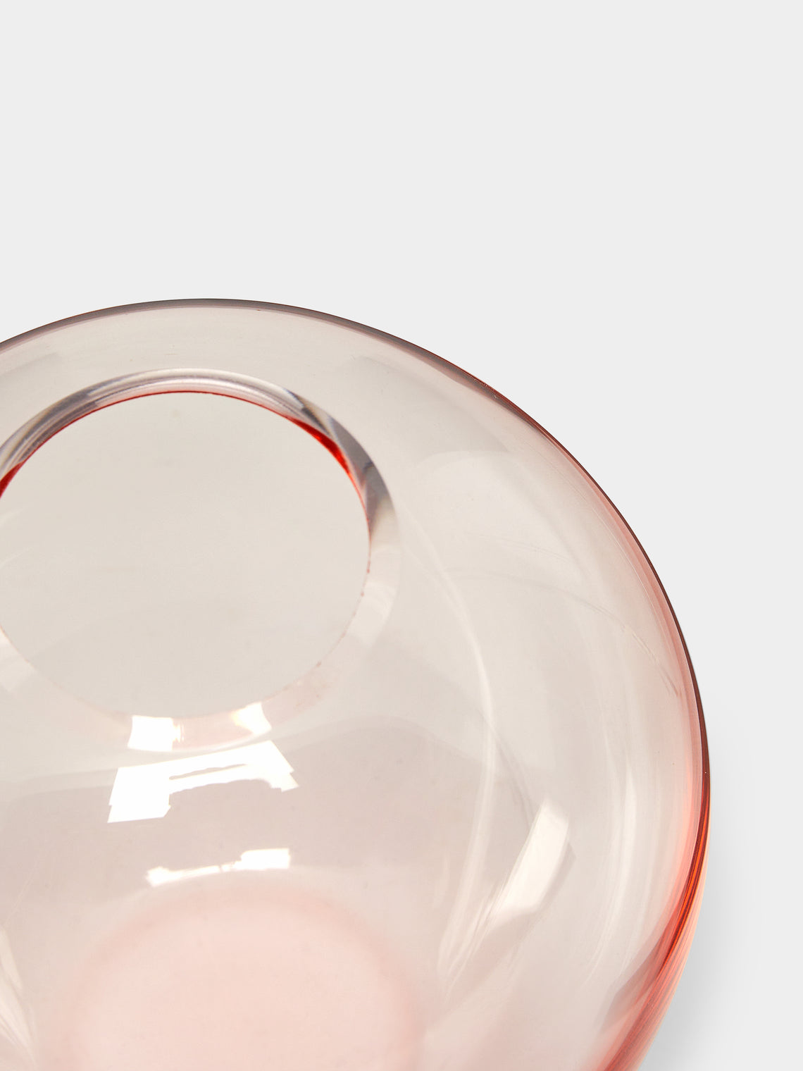 Lobmeyr - BV60 Flower Hand-Blown Crystal Vase - Pink - ABASK