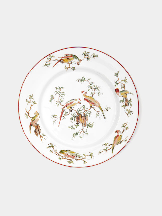 Laboratorio Paravicini - Pappagallini Ceramic Dinner Plates (Set of 4) -  - ABASK - 