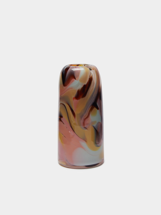 The Glass Studio - Marbled Hand-Blown Glass Bud Vase -  - ABASK - 