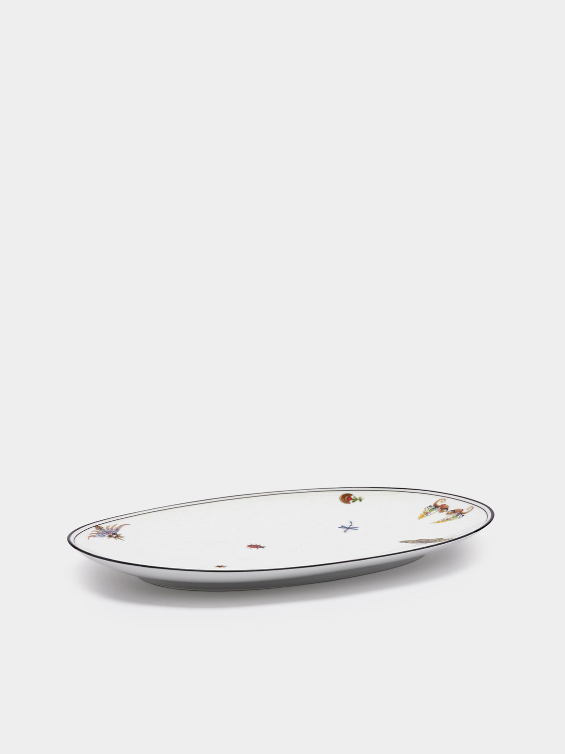 Ginori 1735 - Arcadia Porcelain Oval Platter -  - ABASK