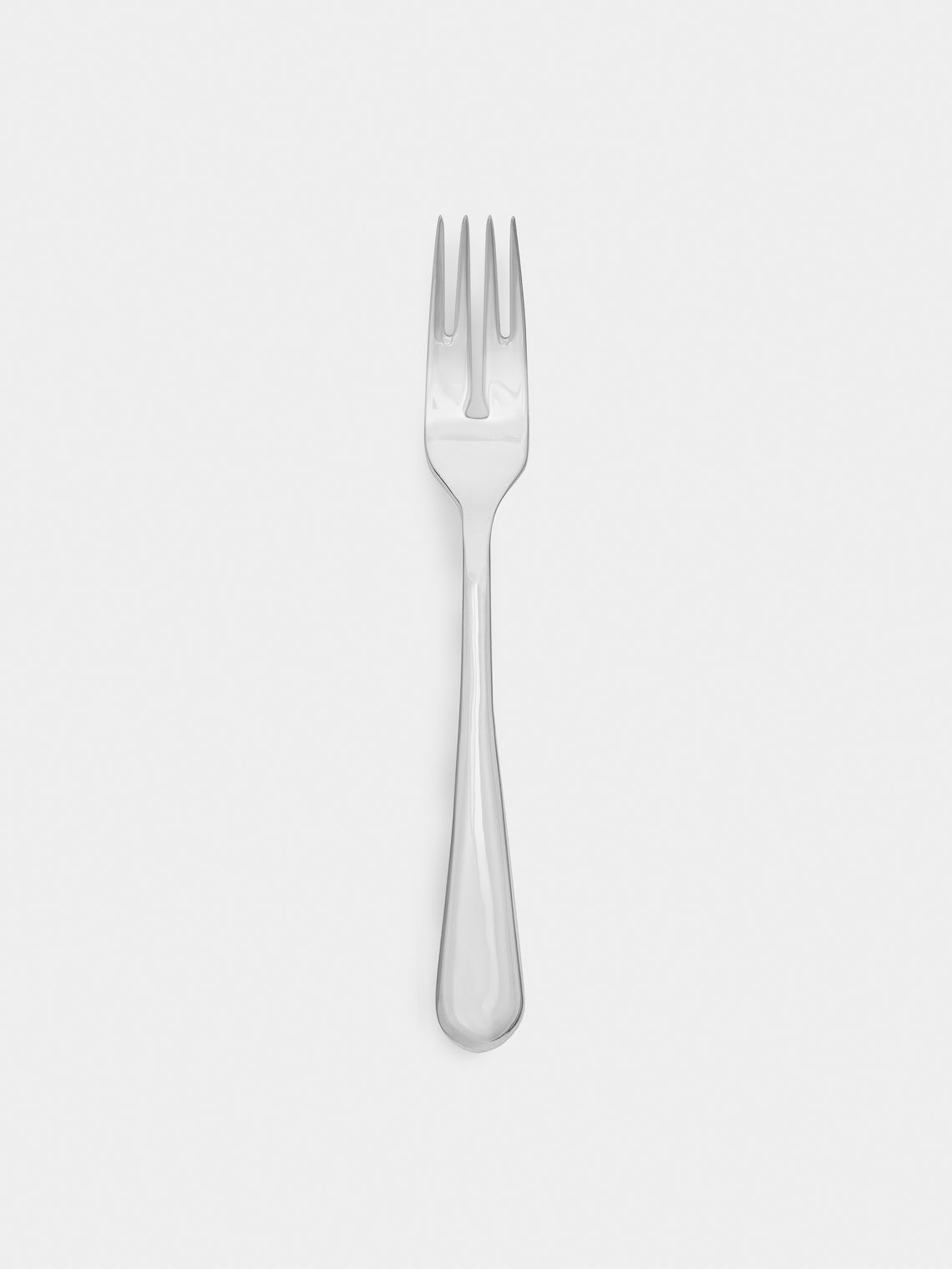 Wiener Silber Manufactur - Josef Hoffmann 135 Silver-Plated Fish Fork - Silver - ABASK - 