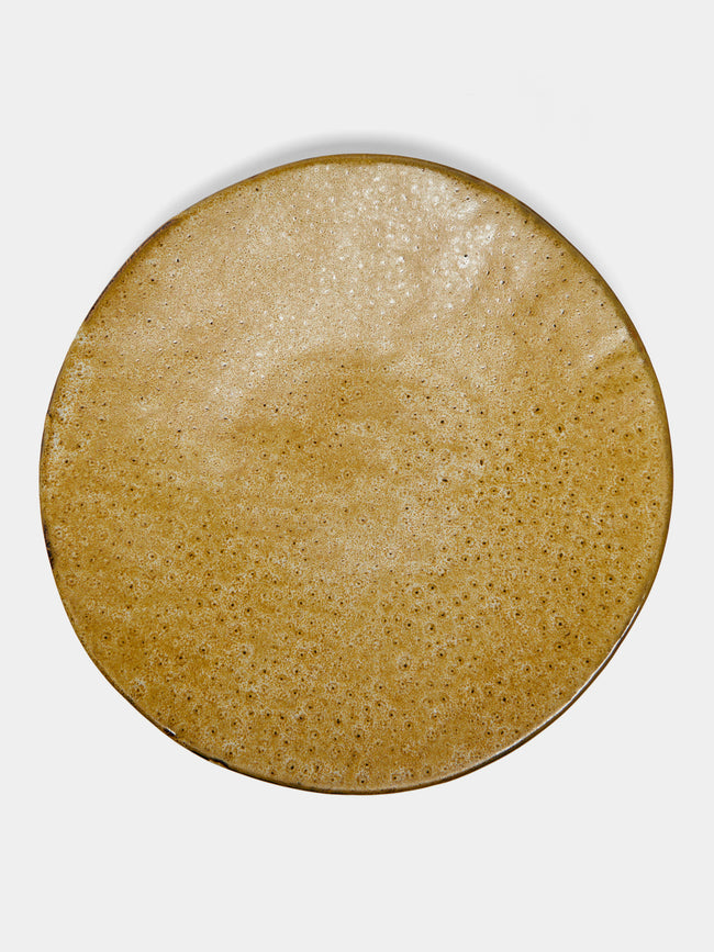 Mervyn Gers Ceramics - Hand-Glazed Ceramic Extra Large Flat Round Platter -  - ABASK - 