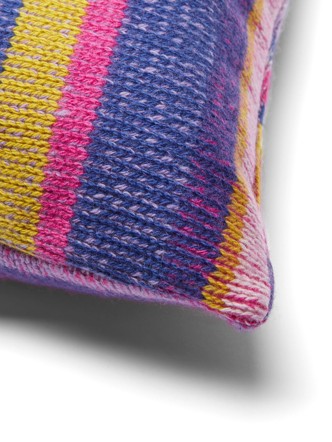 The Elder Statesman - Stripe Super Soft Cashmere Pillow - Multiple - ABASK