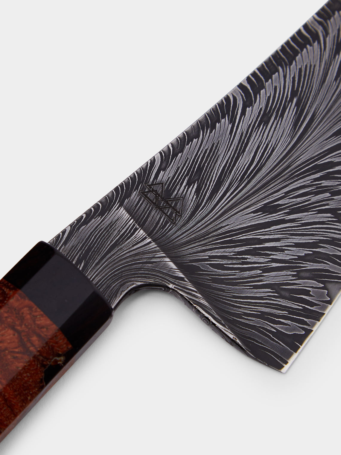 Bodman Blades - Hand-Forged Afzelia Xylay Wood and Damascus Steel Gyuto Knife -  - ABASK