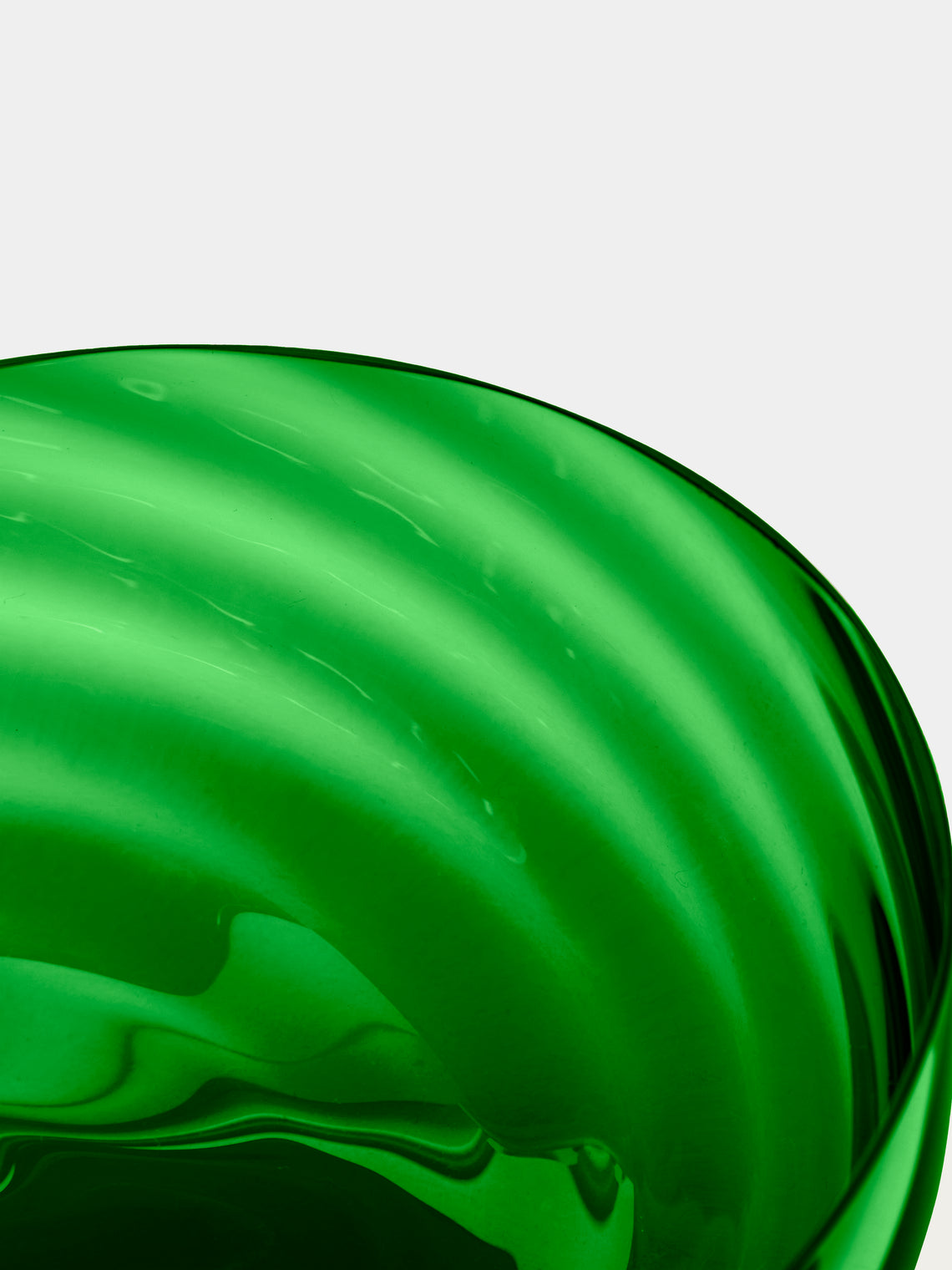 NasonMoretti - Idra Hand-Blown Murano Glass Bowl - Green - ABASK
